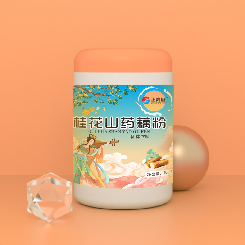 桂花山药藕粉